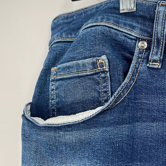 Lane Bryant High Rise Signature Fit Relaxed Boot Bootcut Jeans Dark Wash Plus 24 - Picture 5 of 13